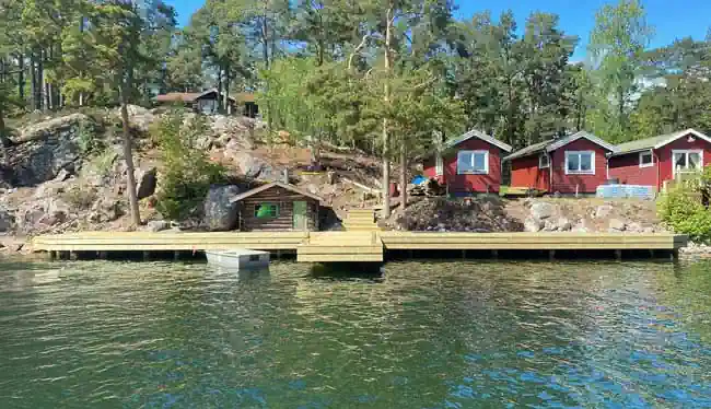Brygga Stockholms Skärgård som Sjöstruktur har byggt