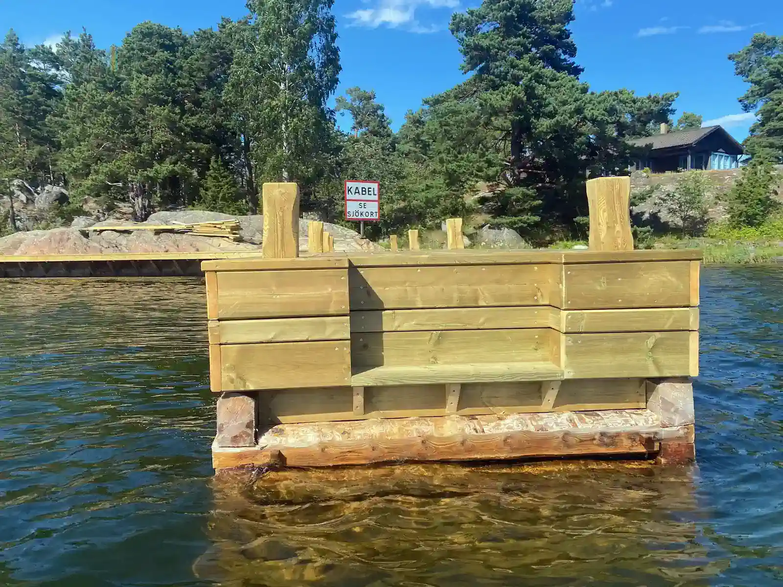 Bilder bryggor vi arbetat med Sjöstruktur AB
