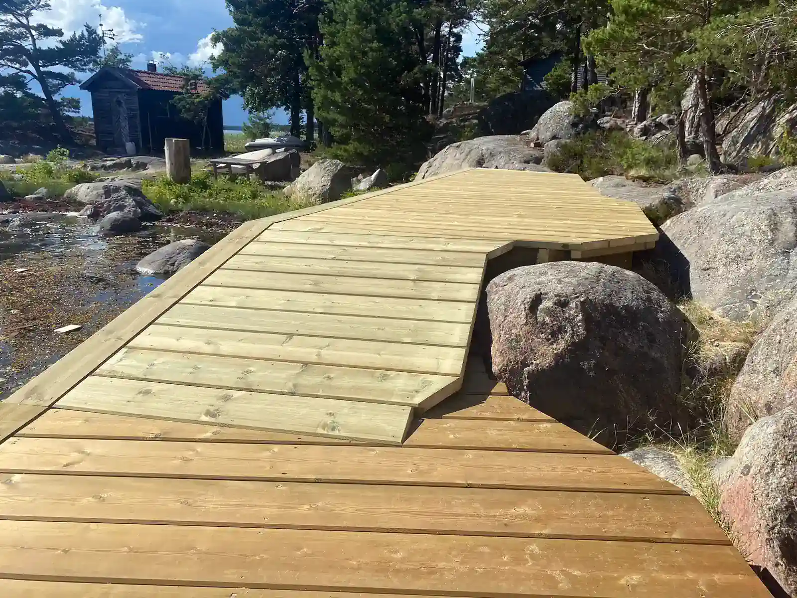 Bilder bryggor vi arbetat med Sjöstruktur AB