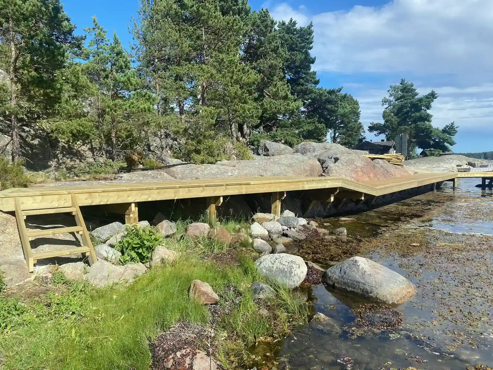 Bilder bryggor vi arbetat med Sjöstruktur AB