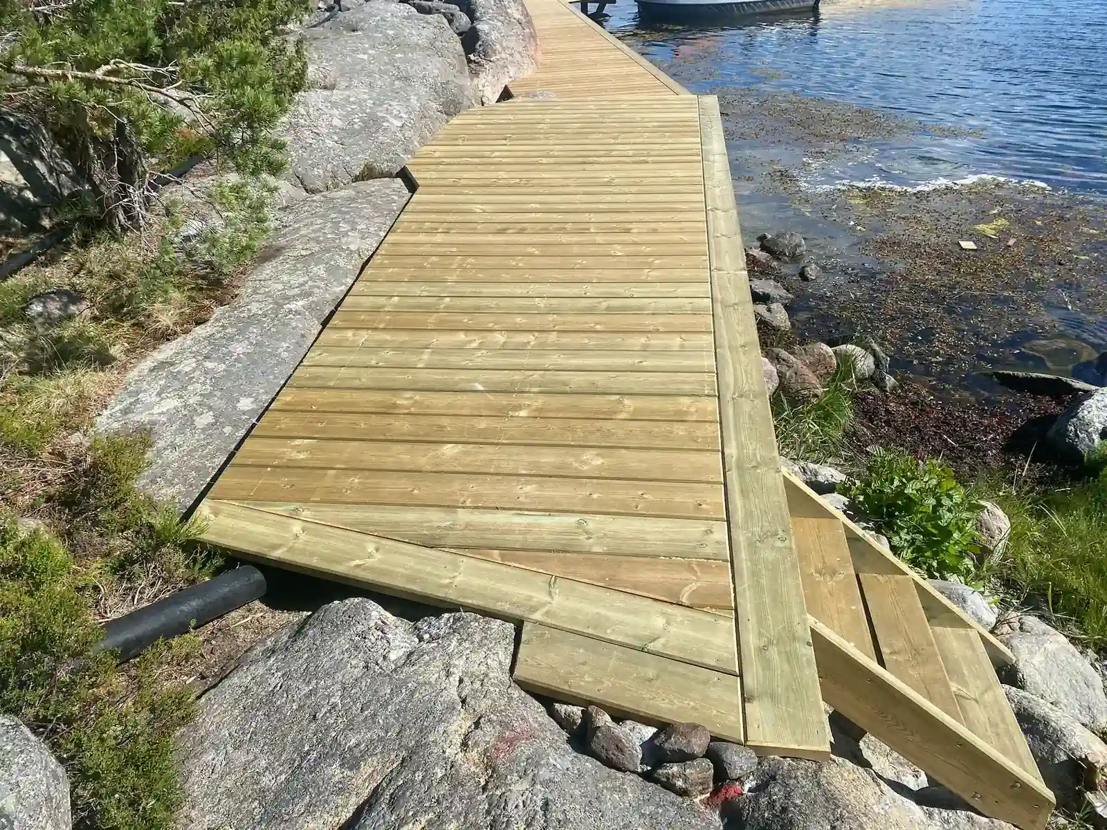 Bilder bryggor vi arbetat med Sjöstruktur AB
