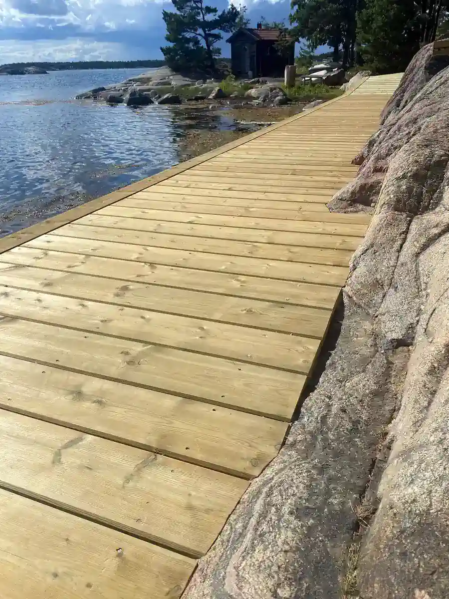 Bilder bryggor vi arbetat med Sjöstruktur AB