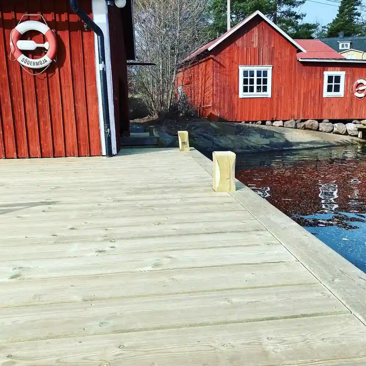 Bilder bryggor vi arbetat med Sjöstruktur AB